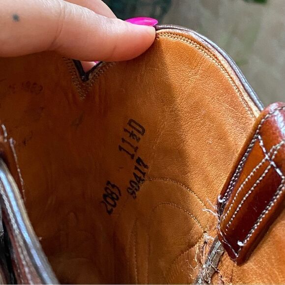 Lucchese Goatskin Boots - Picture 6 of 12